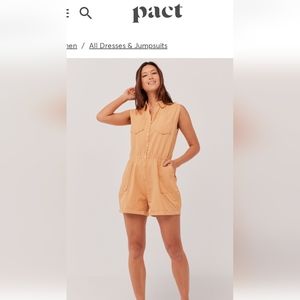 Pact Organic Cotton Romper